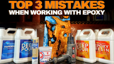 Top 3 Mistakes To Avoid When Working With Epoxy l Beginner’s Guide
