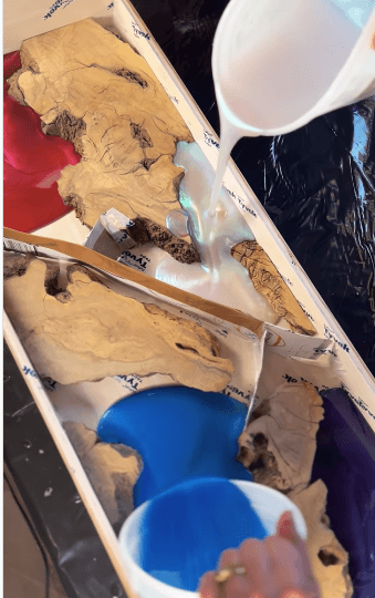 Multi-Color Epoxy Resin Pours l Mini DIY Tutorial