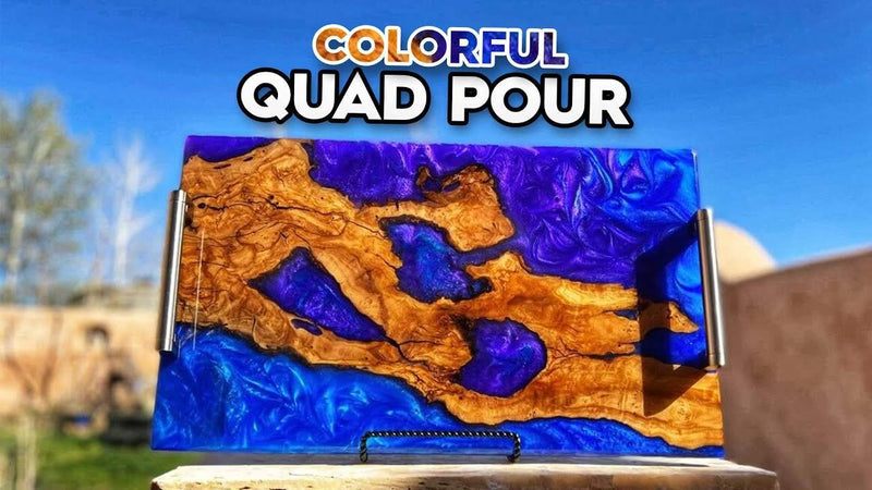 DIY Epoxy Resin Quad Pours: Part 2