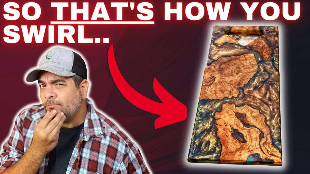 To Swirl Or Not To Swirl? DIY Epoxy Swirling Techniques