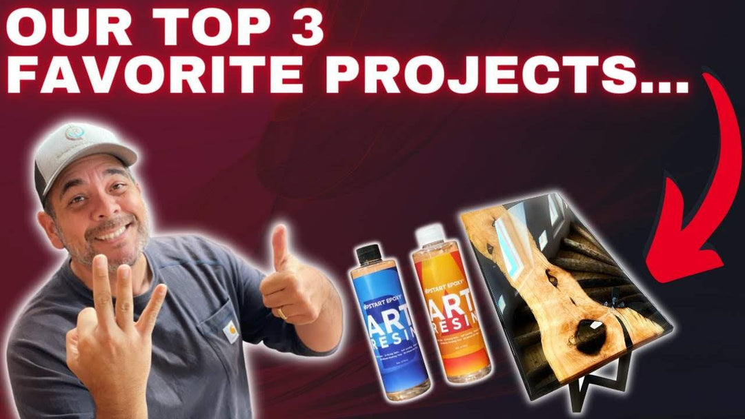 Easy DIY Epoxy Resin Pours l Three Full Tutorials