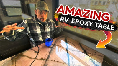 DIY Home Decor Transformation: Update Your Old Table With Epoxy Resin!