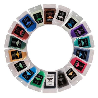 Cookie Monster Epoxy Side Table Bundle | Includes Colors + Epoxy | BONUS BUNDLE DISCOUNT IN CART