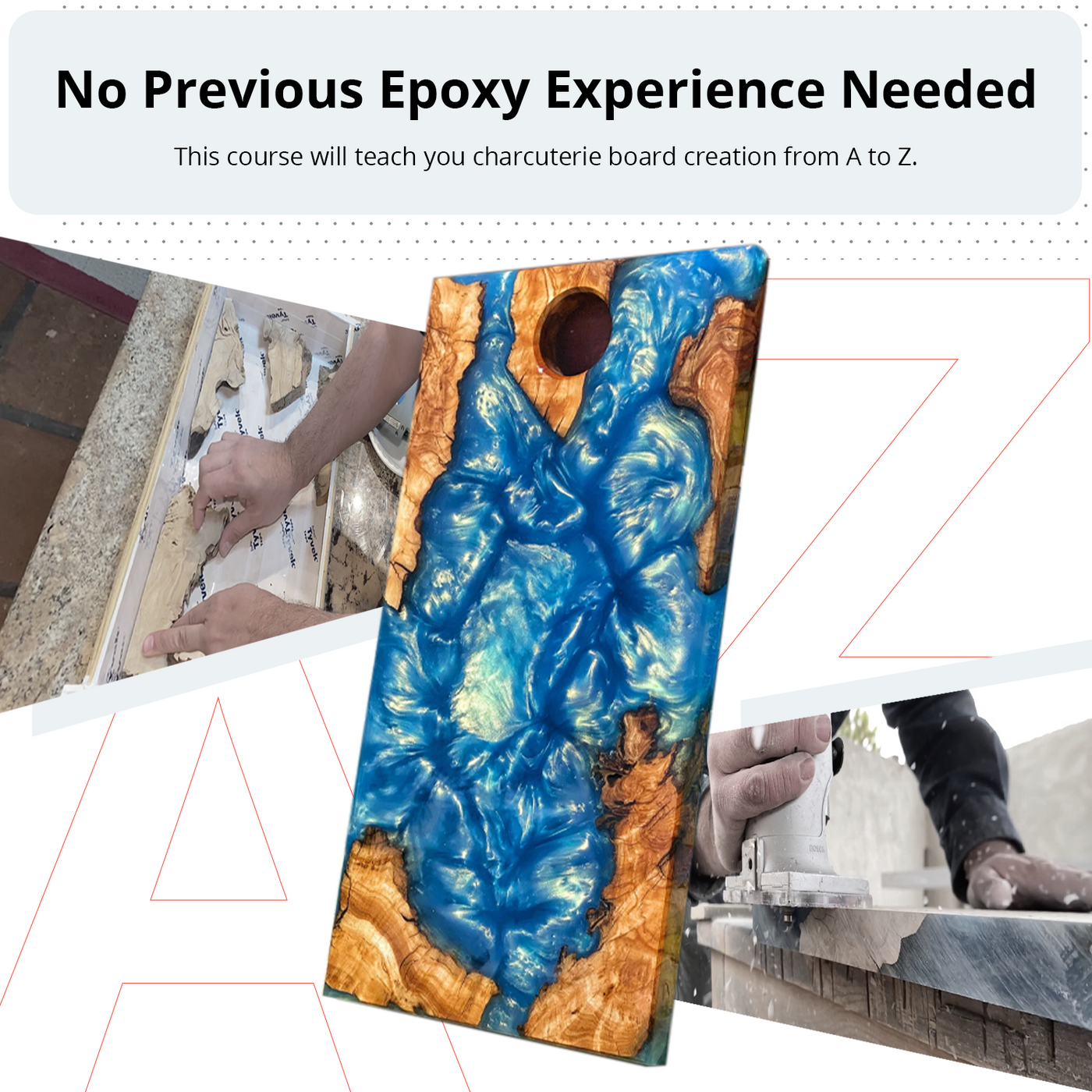 Upstart Epoxy River Table Bundle Kits