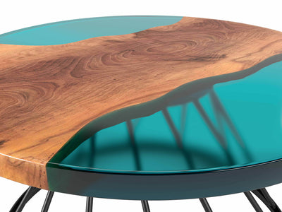 How to Make Epoxy River Side Coffee Table Course