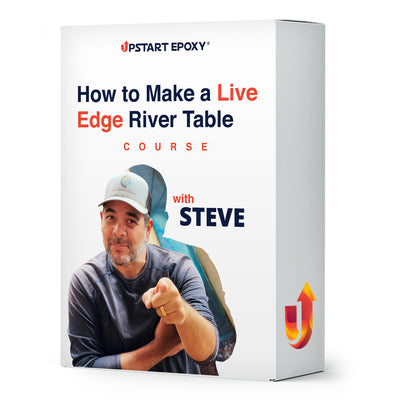 How to Make Epoxy Resin Live Edge River Tables Course