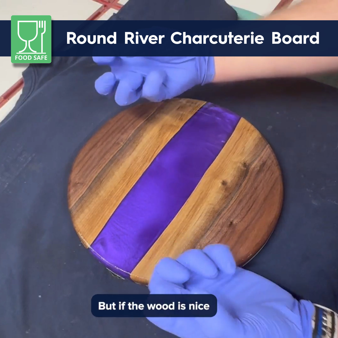 Round Epoxy Trays 3 Ways Course