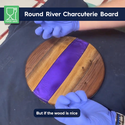 Round Epoxy Trays 3 Ways Course