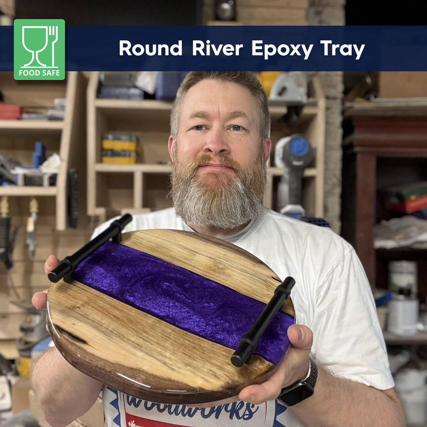 Round Epoxy Trays 3 Ways Course