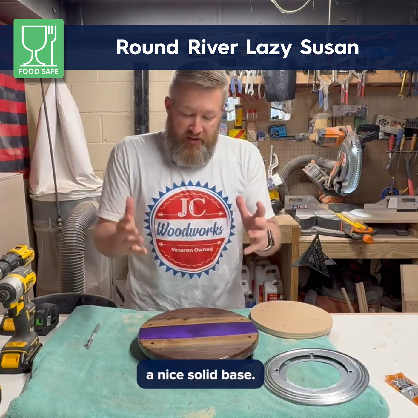 Round Epoxy Trays 3 Ways Course