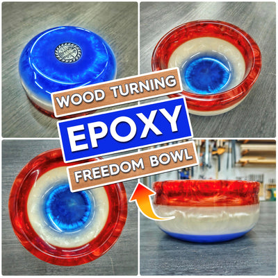 Wood Turning Epoxy Freedom Bowl Bundle