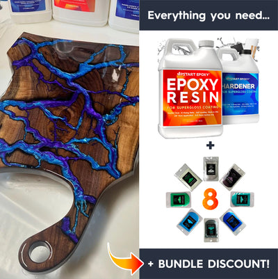 Fractal Burn Charcuterie Board