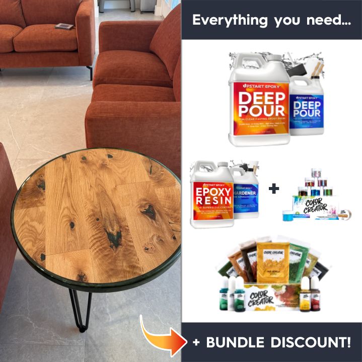 Rustic Epoxy Table Bundle