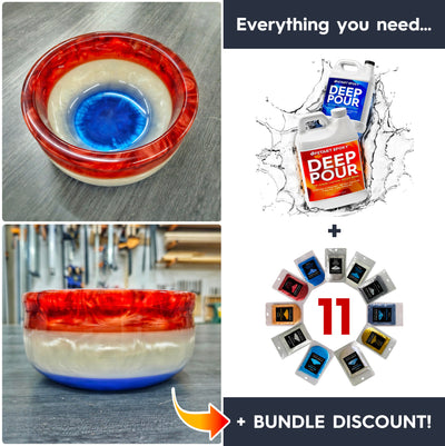 Wood Turning Epoxy Freedom Bowl Bundle