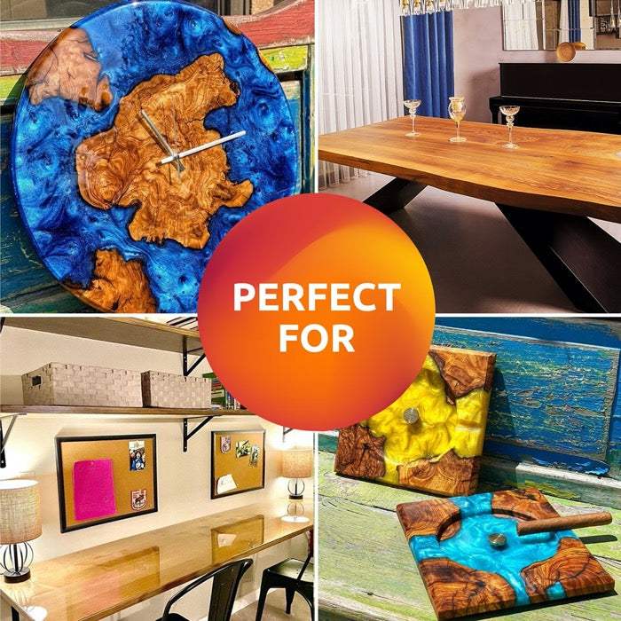 Table Top Enhancer Table Top Epoxy: Upstart Epoxy's High-Gloss Resin for Wood