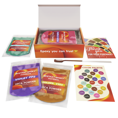 Mica Powder and Glitters for Resin Kit | 17 Colors