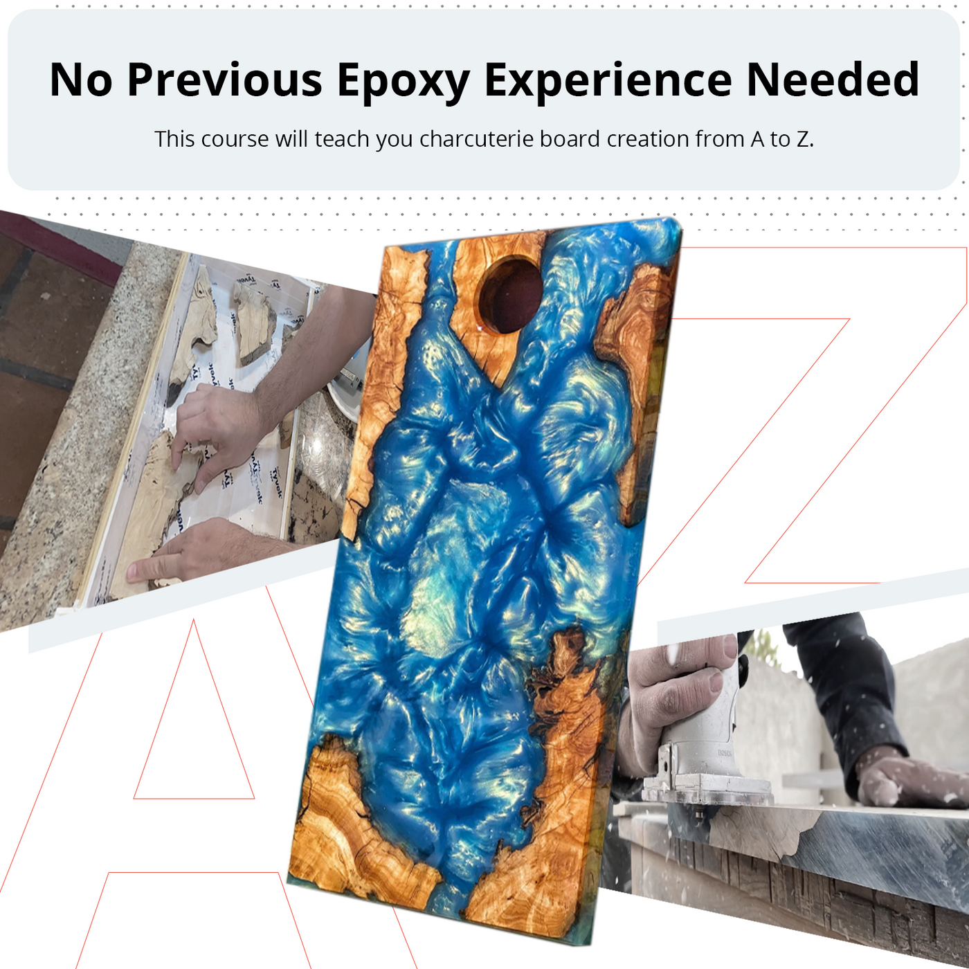 Ultimate Epoxy Resin Course (25 Video Modules)