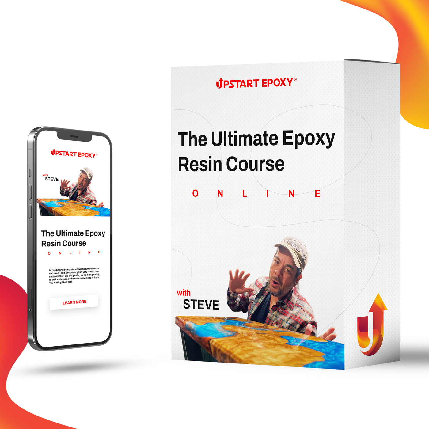 Ultimate Epoxy Resin Course (25 Video Modules) – Upstart Epoxy