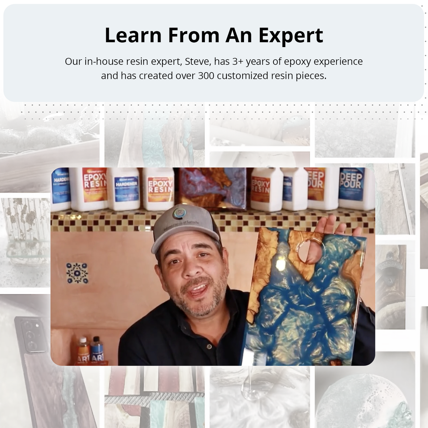 Ultimate Epoxy Resin Course (25 Video Modules) – Upstart Epoxy