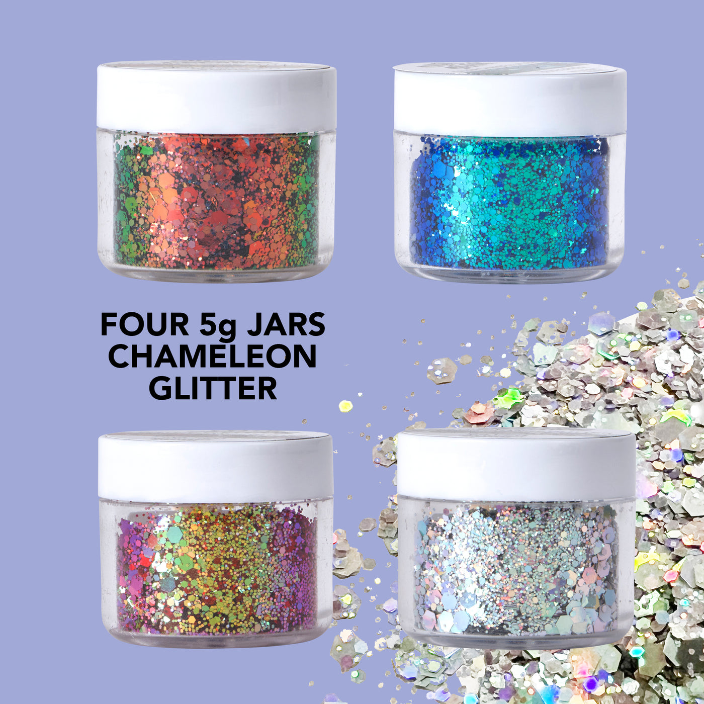 Colossal Chameleon Color Change Pack (8 pack) Mica Powders & Glitters