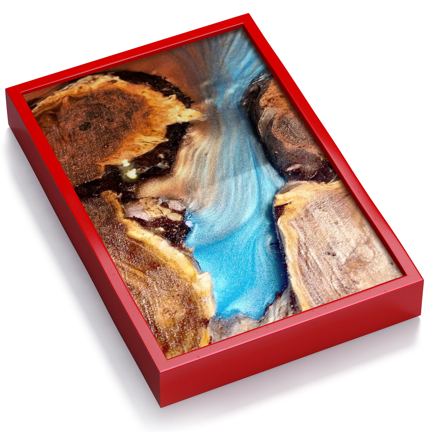 Silicone Mold for Epoxy Resin Casting - 18" x 12" x 2" (RED)